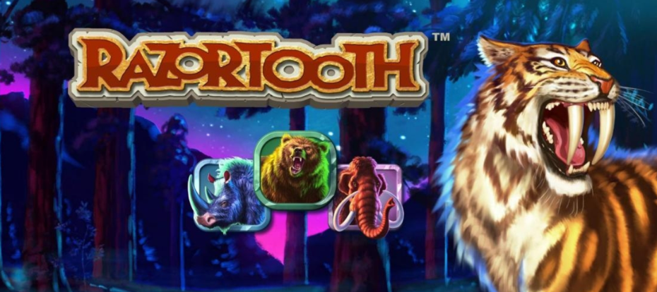 Razortooth, jogo de slot online, Quickspin, pré-histórico, 243 maneiras de ganhar, recursos de bônus, design visual, experiência de jogo